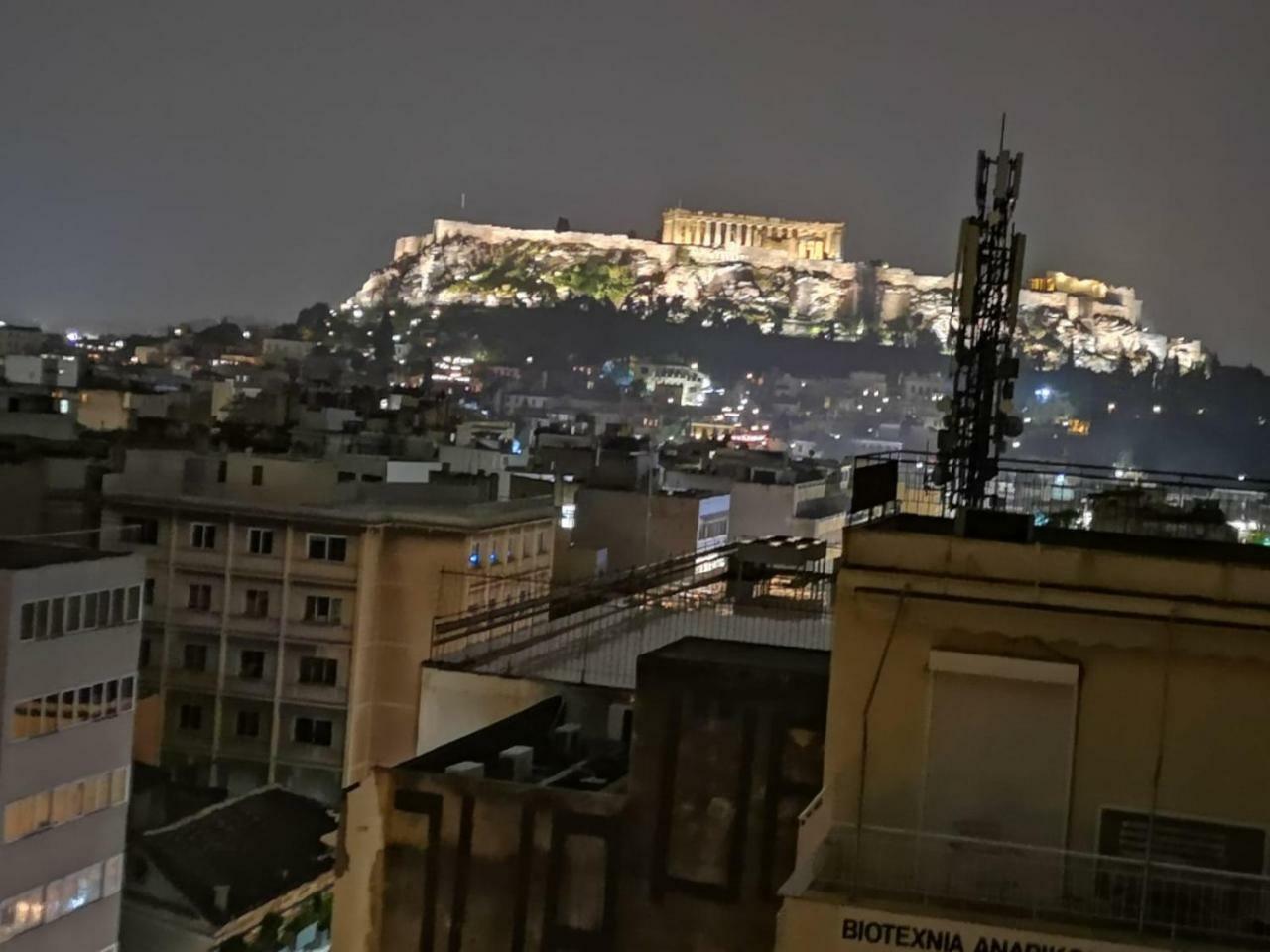 雅典Triple A - Acropolis View In The City Center - Free Parking!公寓 外观 照片